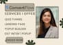 setup convertflow popup builder convertflow quiz funnel exit intent popup
